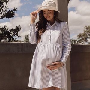 Legoe Heritage Maternity Shirt Dress